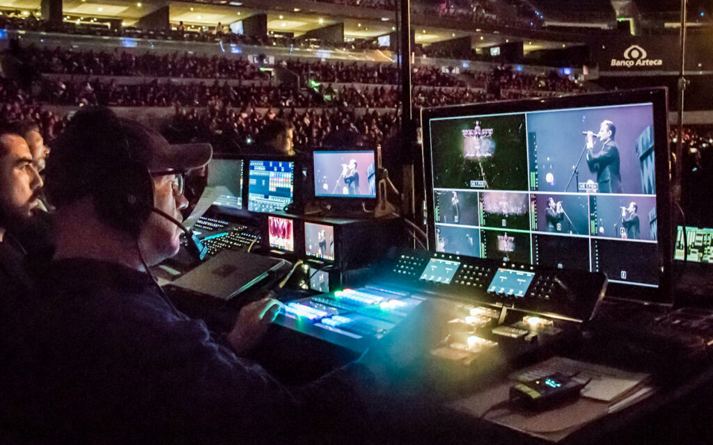 Filming an international band with 14 cameras. Because one angle is never enough.